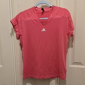 Adidas Pink Short Sleeve Tee for Effortless Style